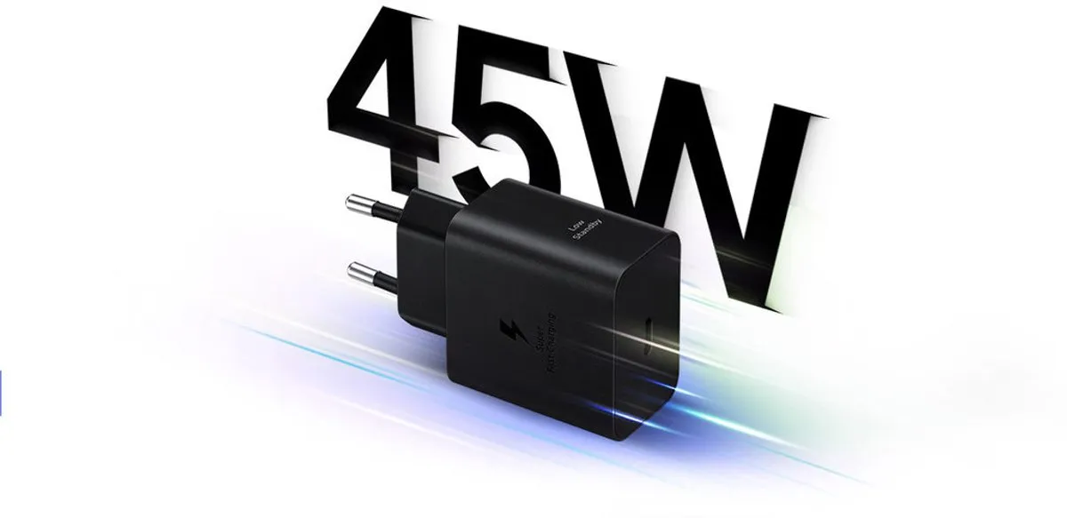 Samsung EP-T4511NB Efficiency Adapter 45W - Zwart - afbeelding 6 van 6