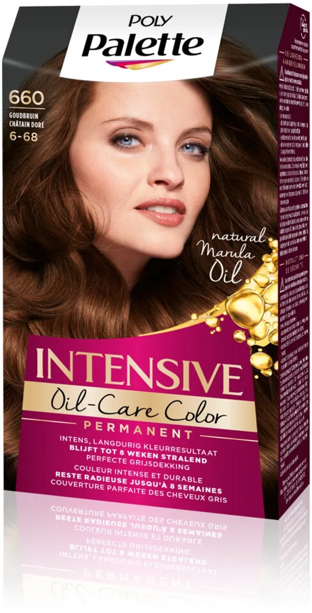 Schwarzkopf Poly Palette Haarverf 660 Goudbruin 115ml