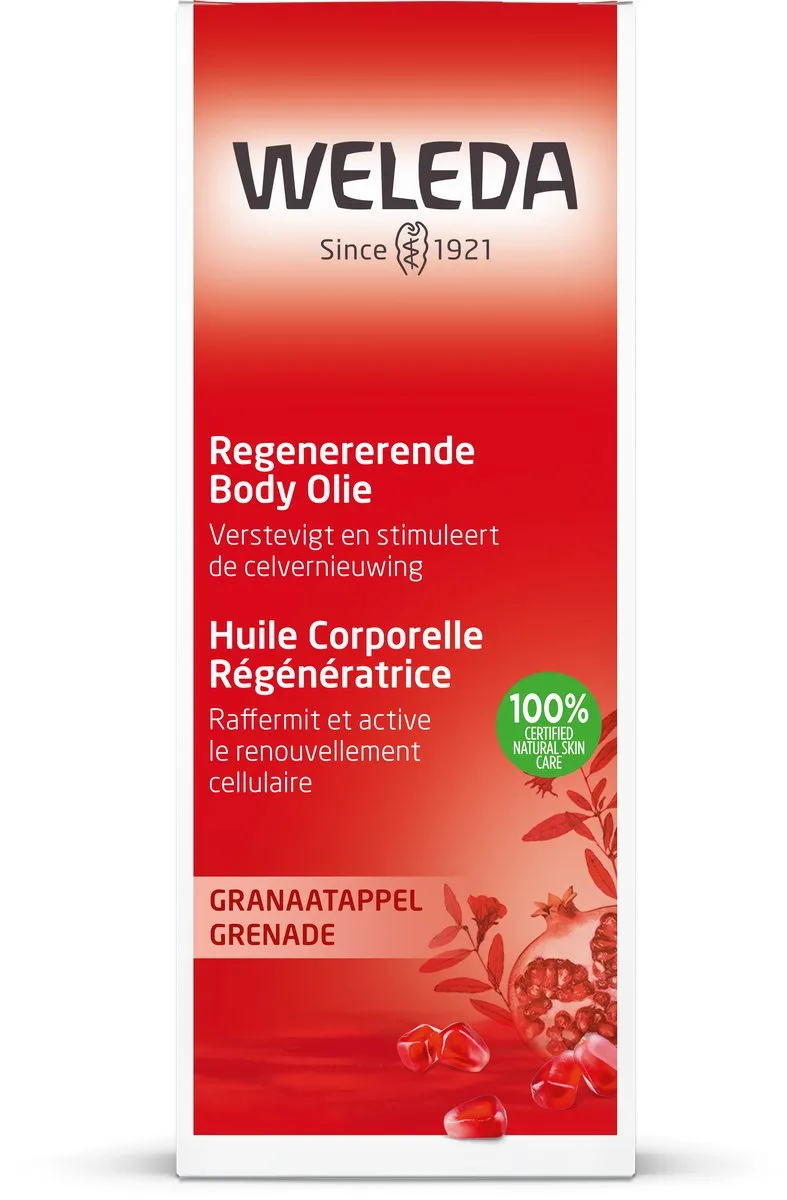 Weleda Granaatappel Regenererende Body Olie 100ml - afbeelding 6 van 6