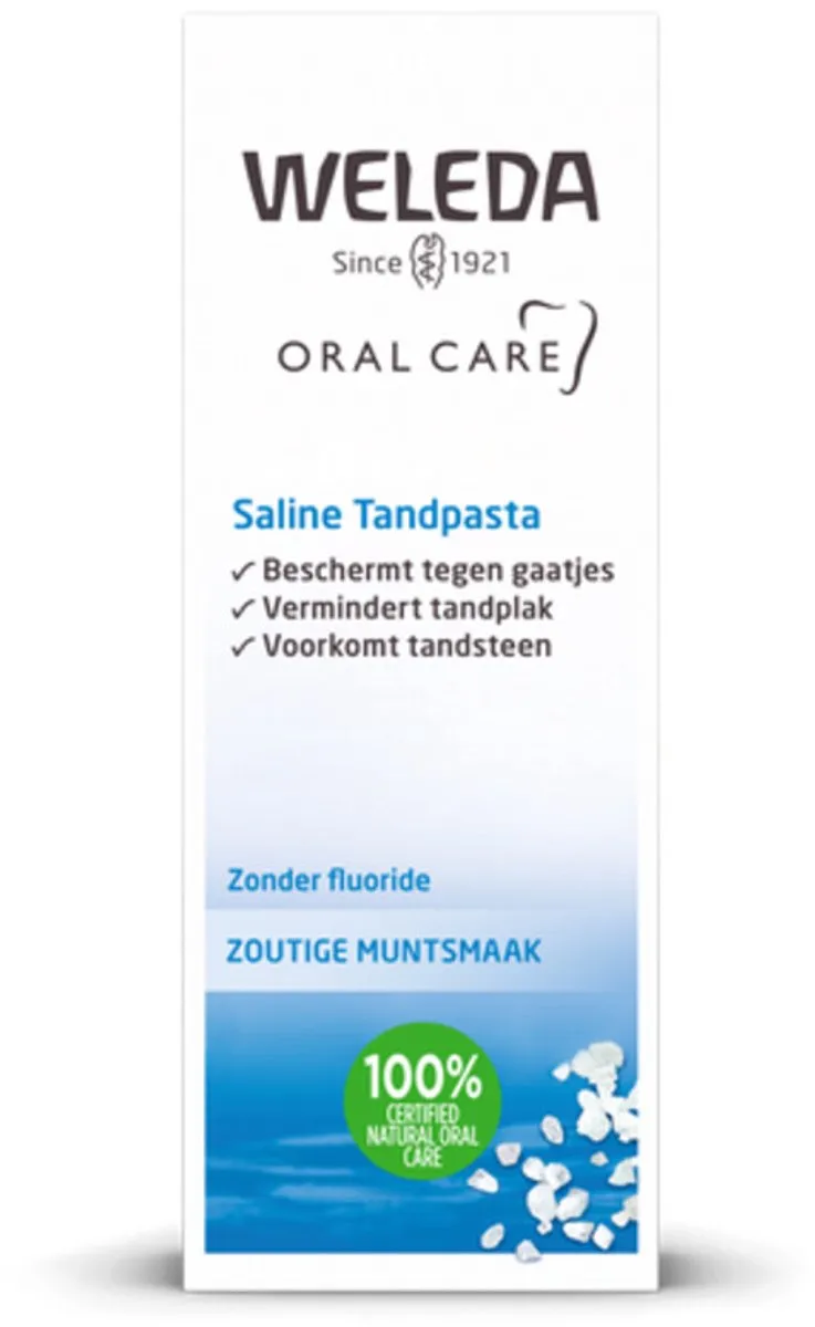 Weleda Saline Tandpasta 75ml - 4 Stuks