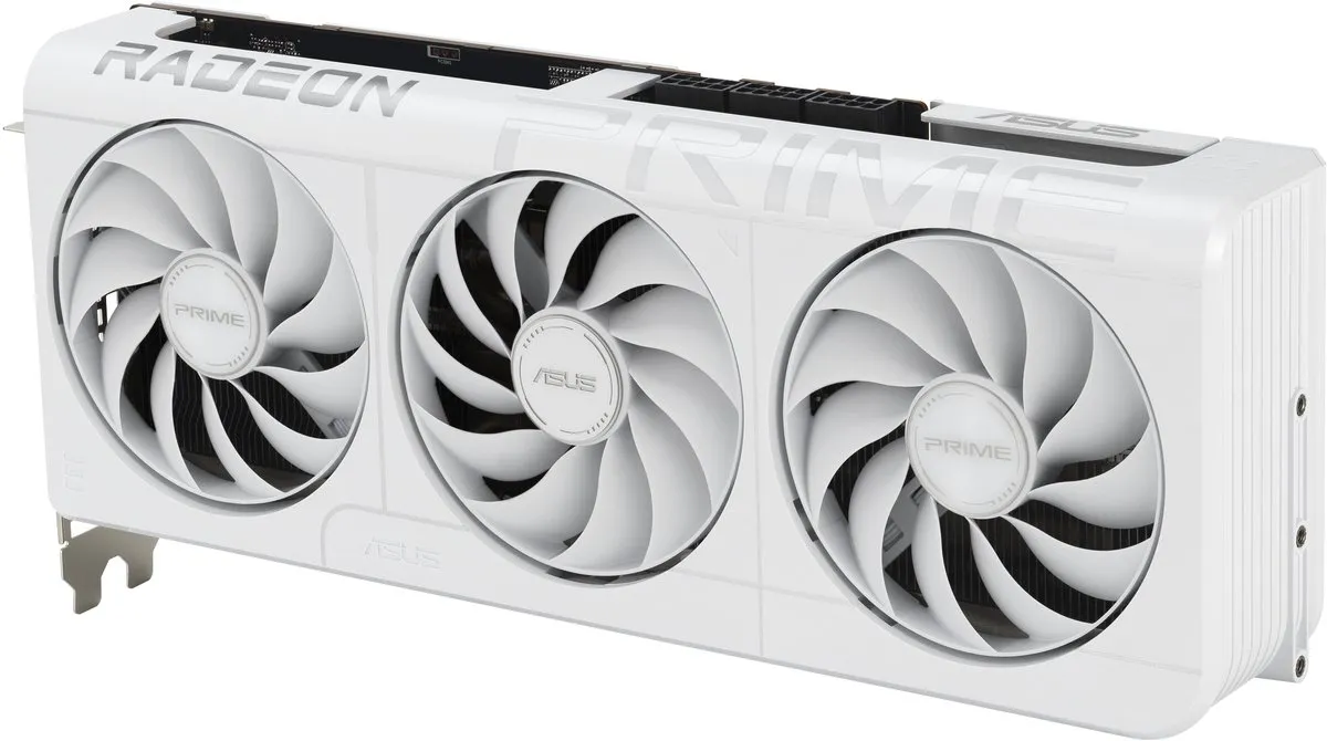 ASUS PRIME RX9070XT Videokaart 16GB - Wit