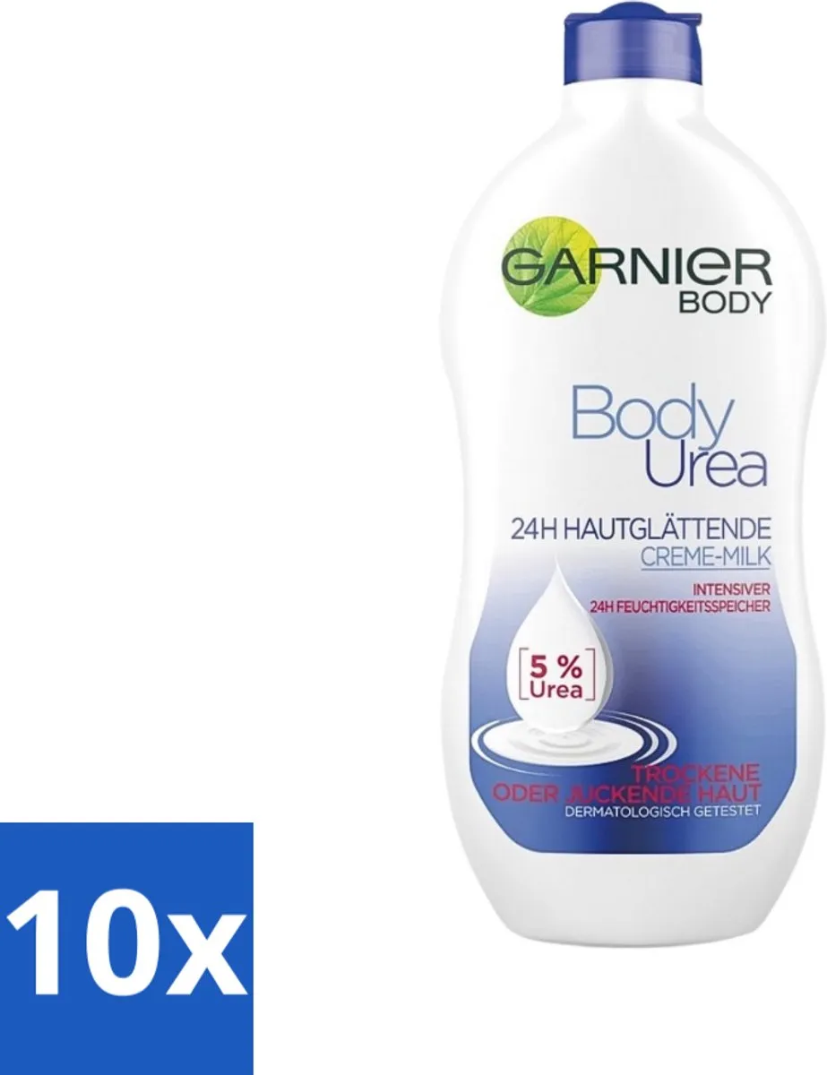 Garnier Bodylotion Urea 400ml - 10 Stuks