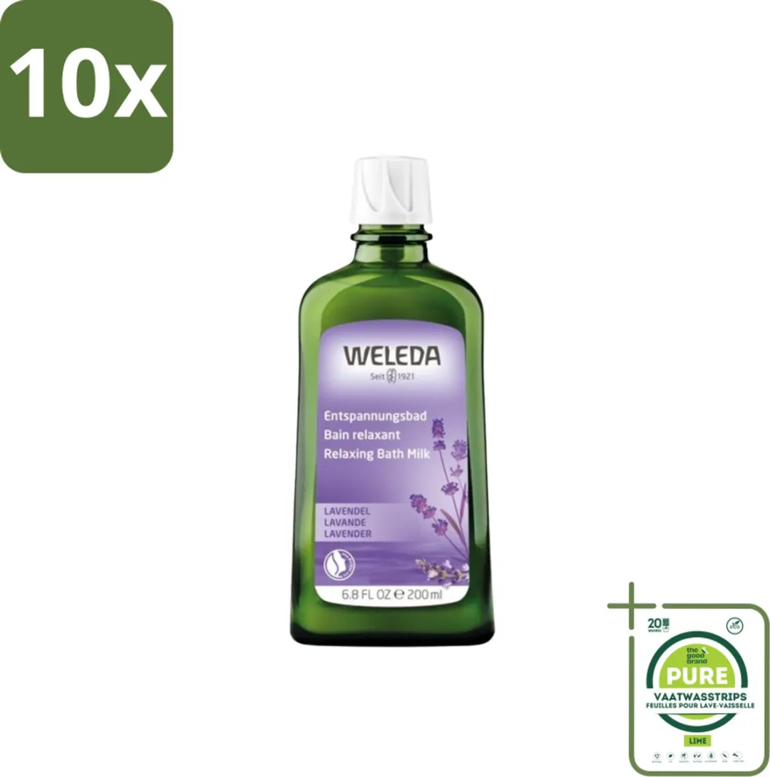 Weleda Ontspanningsbadmelk Lavendel 200ml