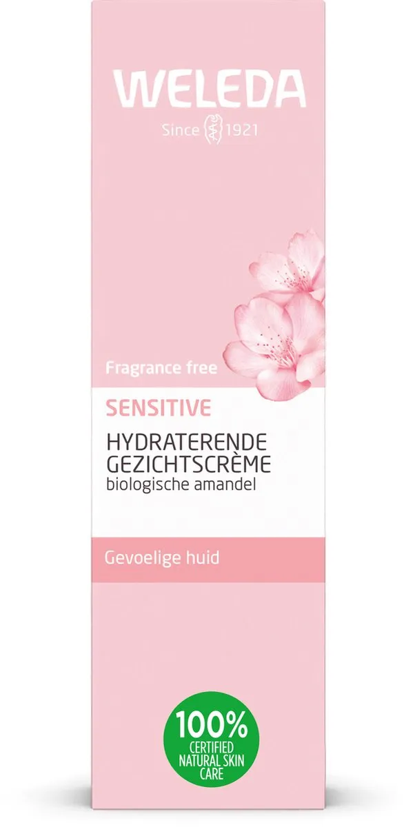 Weleda Sensitive Hydraterende Gezichtscrème - Amandel - 30ml