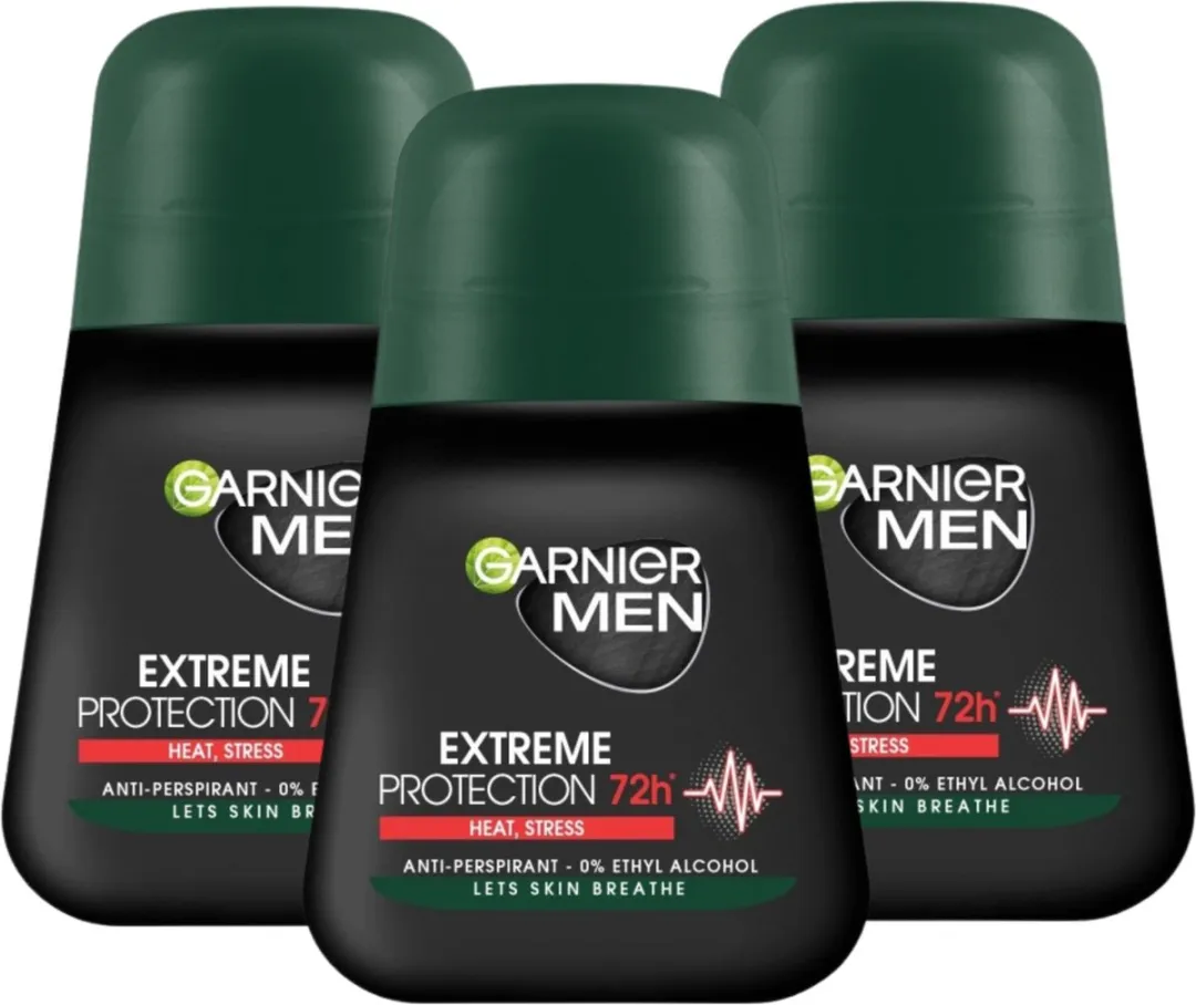 Garnier Men Deodorant Roll-On Extreme Protection 72h