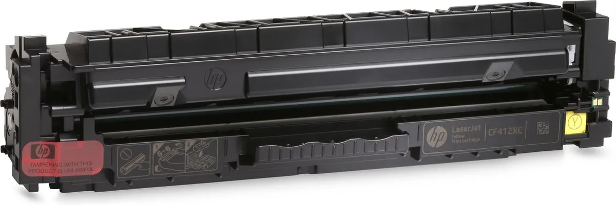 HP LaserJet 410X Geel CF412XC Tonercartridge - 5000 Pagina's