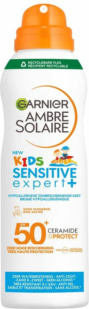 Garnier Ambre Solaire Kids Zonnebrandspray SPF 50+ - 6x150ml