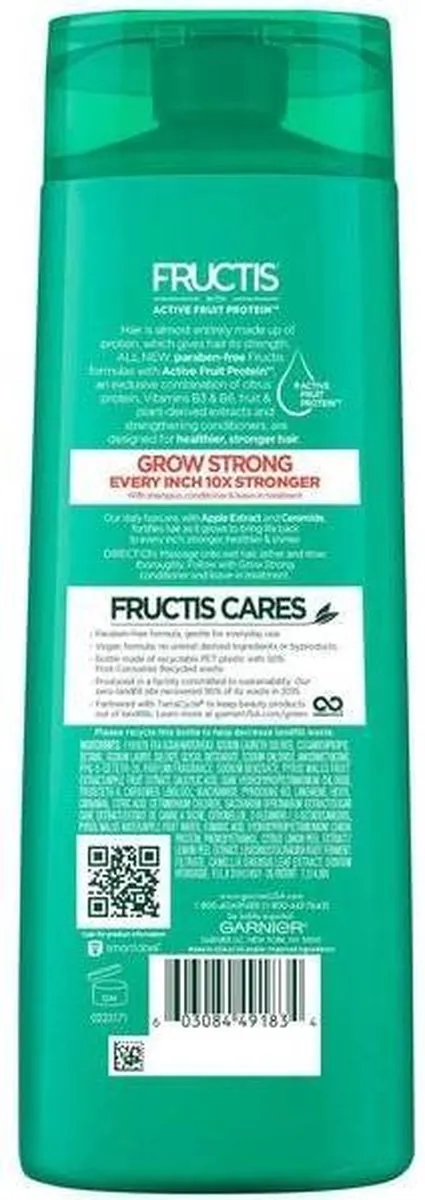 Garnier Fructis Grow Strong Shampoo 400ml