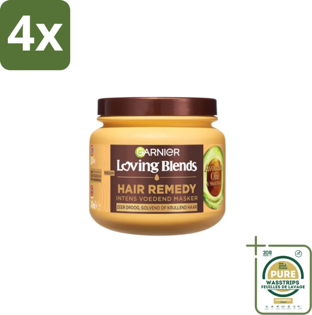 Garnier Loving Blends Haarmasker Avocado Olie & Shea Boter 340ml