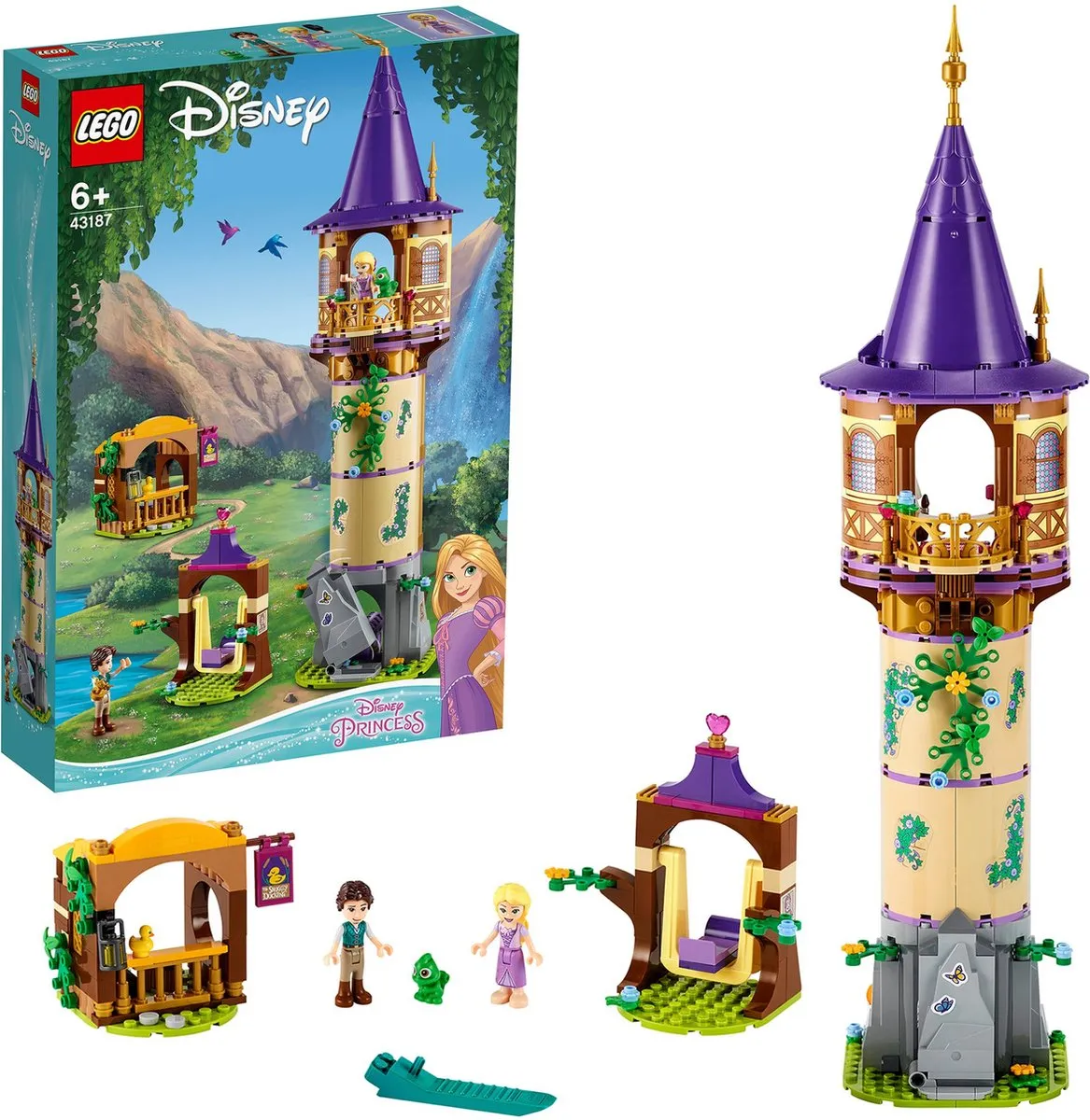 LEGO Disney Princess Rapunzels Toren 43187 - 369 Stenen