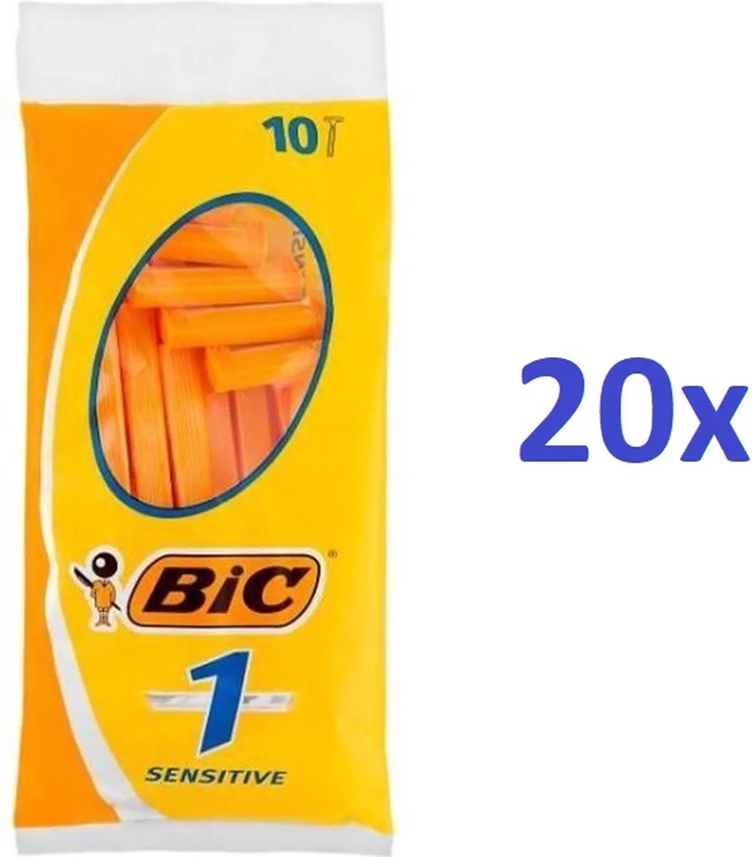 Bic 1 Sensitive Man Wegwerpscheermesjes