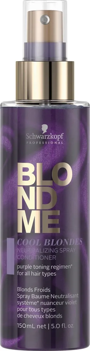 Schwarzkopf Blond Me Cool Blondes Neutralizing Spray Conditioner 150ml
