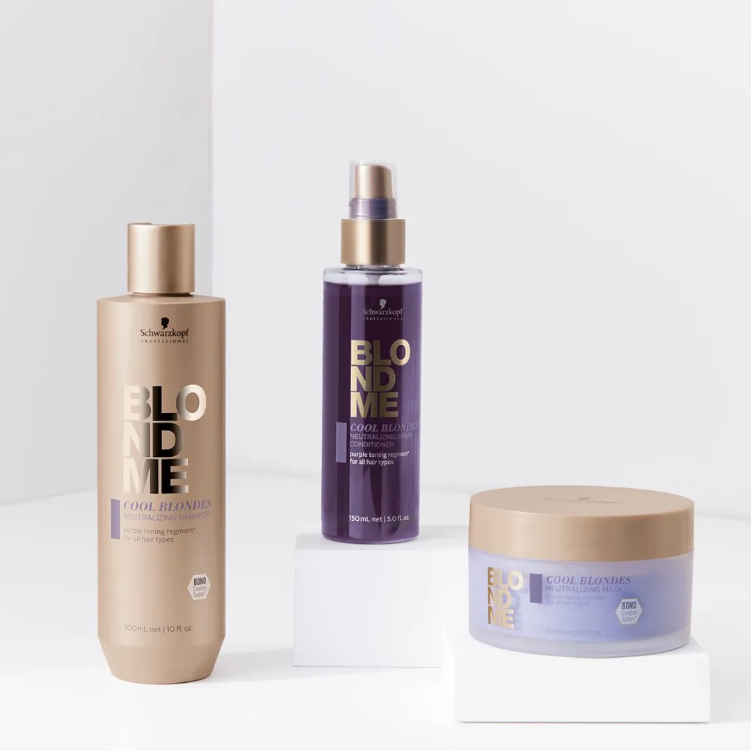Schwarzkopf Blond Me Cool Blondes Neutralizing Spray Conditioner 150ml