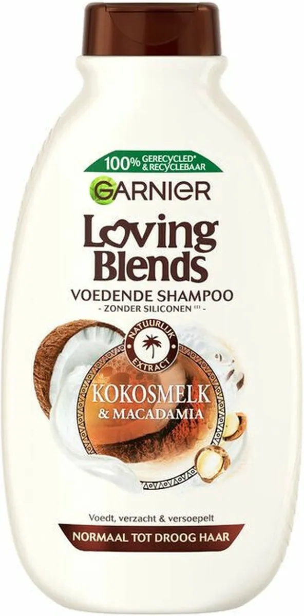 Garnier Loving Blends Kokosmelk & Macadamia Shampoo & Conditioner - 5 Stuks