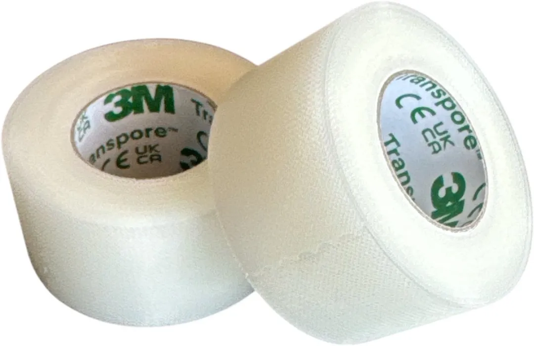 3M Transpore Transparante Tape 25mmx9,1m