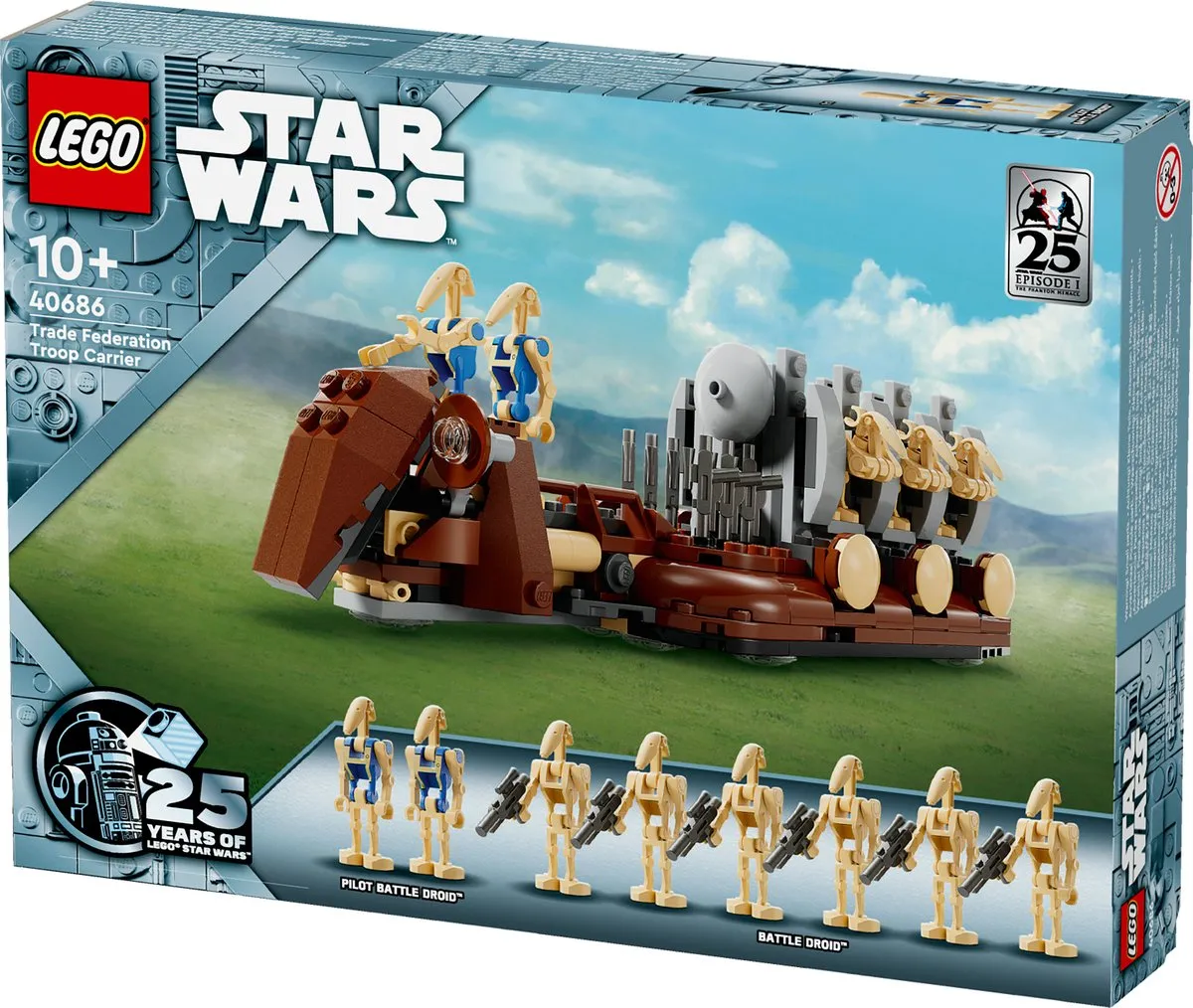 LEGO Star Wars Trade Federation Troop Carrier 40686 - 262 Stukken