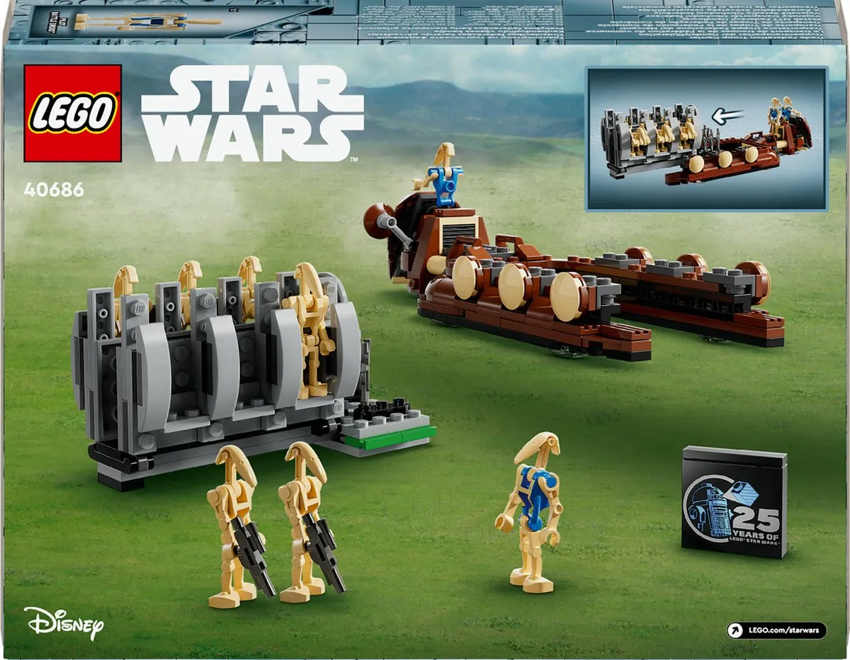 LEGO Star Wars Trade Federation Troop Carrier 40686 - 262 Stukken