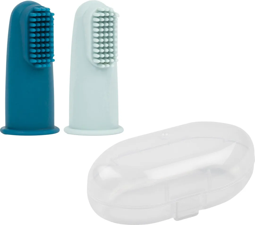 Nattou Silicone Vingertandenborstel