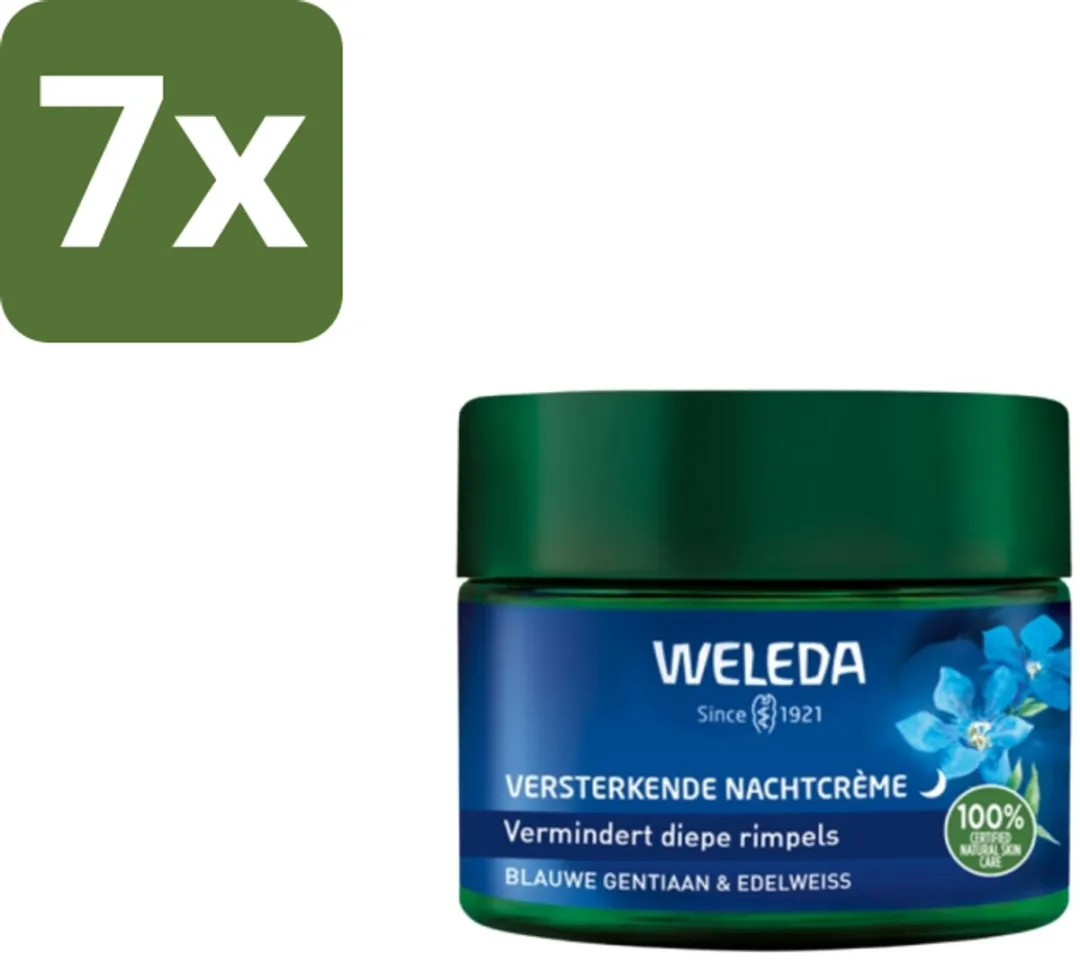 Weleda Nachtcrème Versterkend Blauwe Gentiaan & Edelweiss 40ml