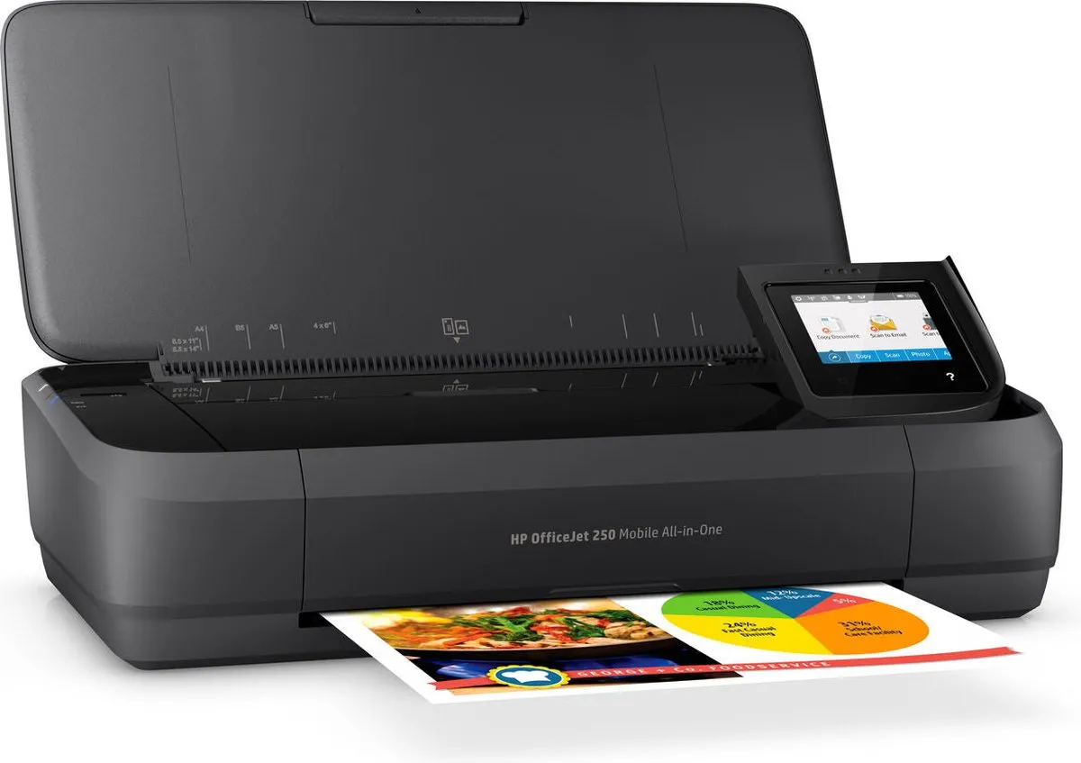 HP OfficeJet 250 CZ992A All-in-One Printer - Zwart