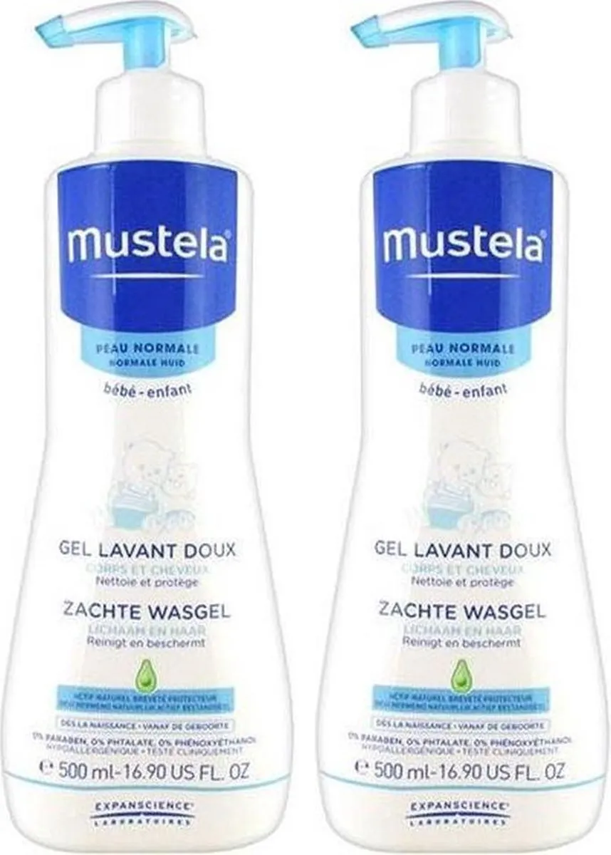 Mustela Zachte Wasgel Multi Pack