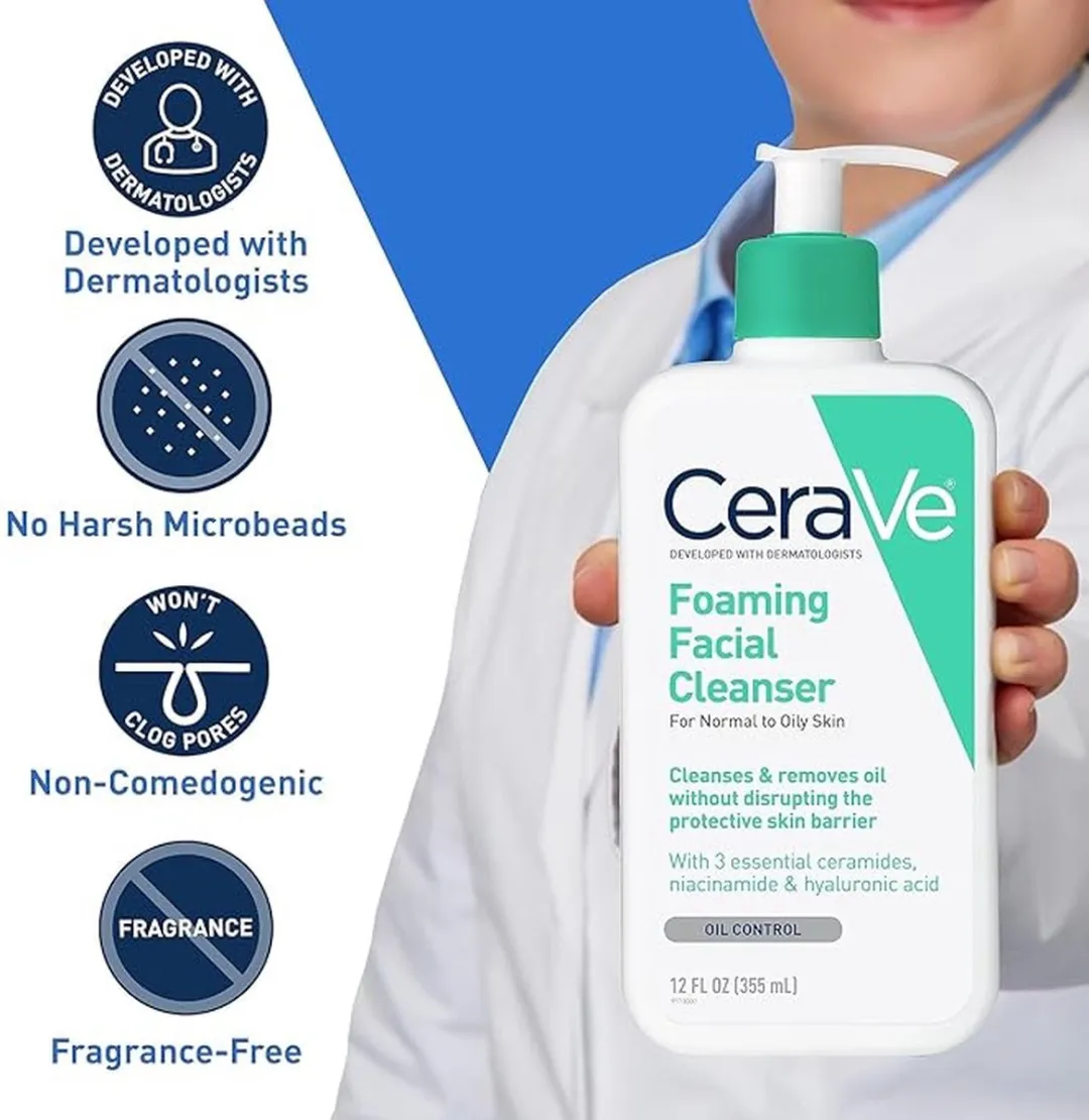 CeraVe Foaming Facial Cleanser Reinigingsgel 237ml