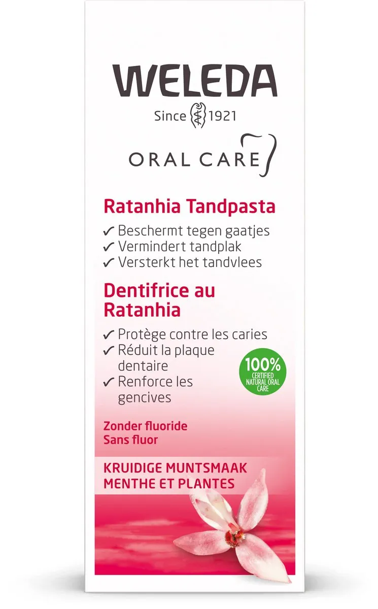 Weleda Ratanhia Tandpasta 75ml