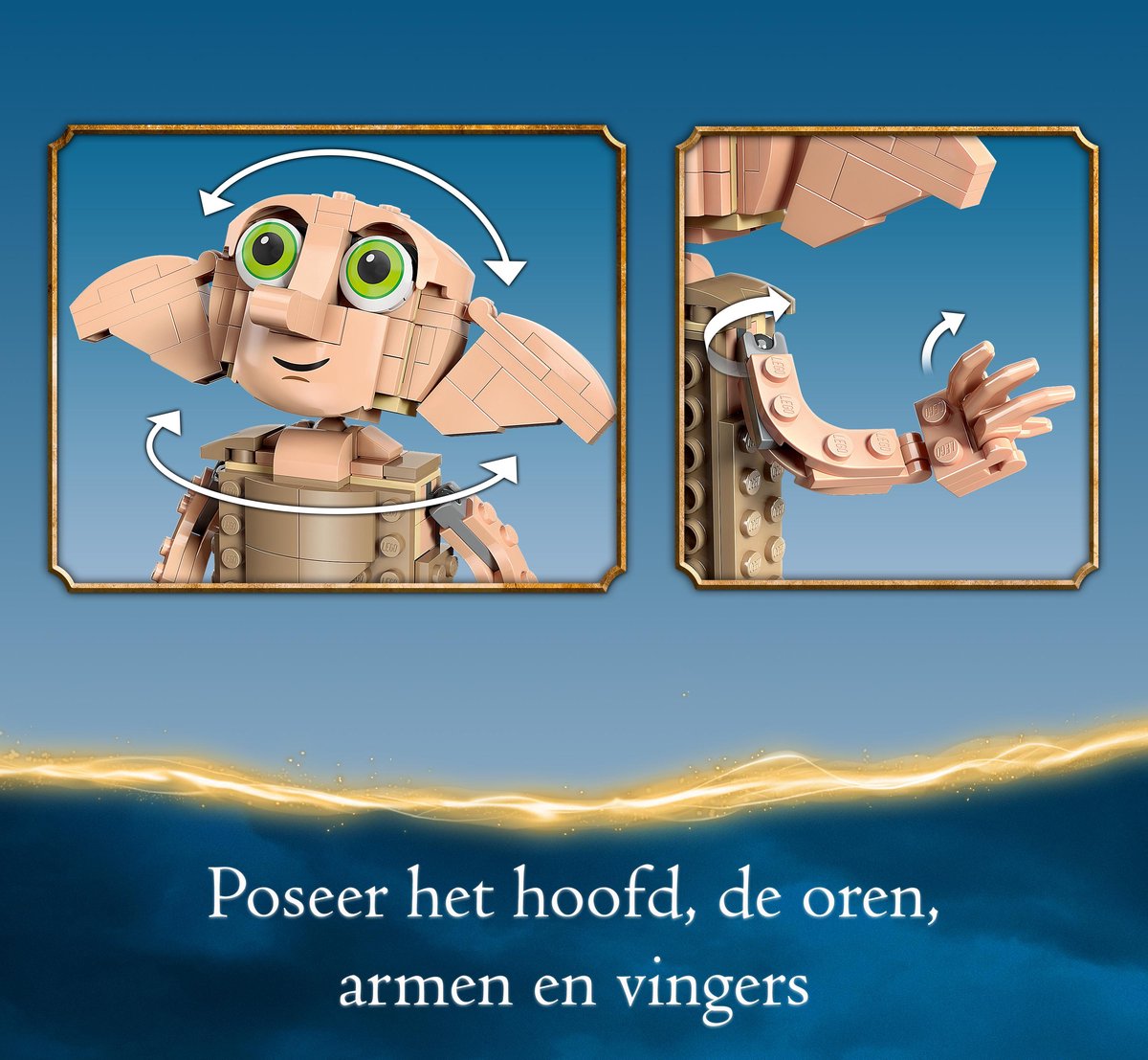 LEGO Harry Potter Dobby de Huis-elf Figuur Set - 76421