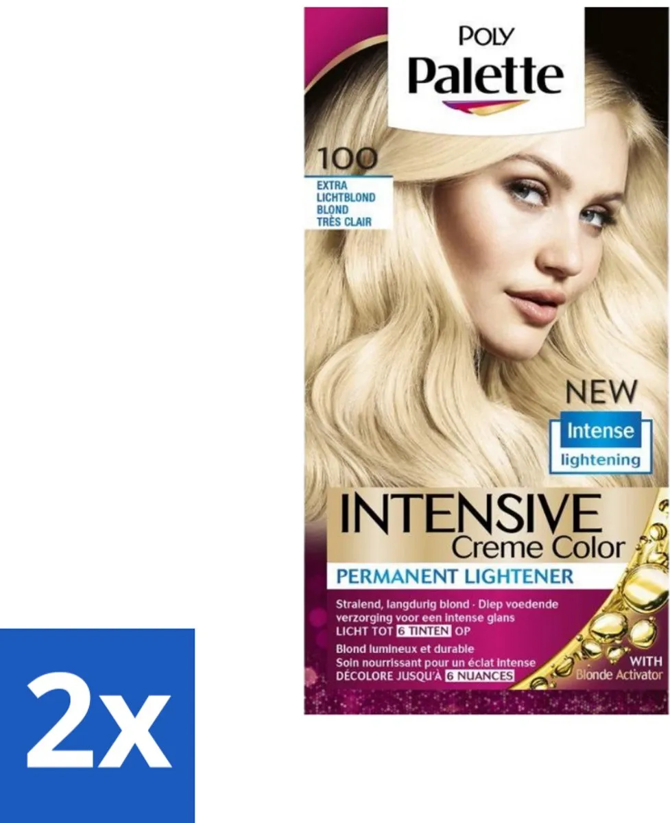 Schwarzkopf Poly Palette Haarverf Extra Licht Blond 115ml