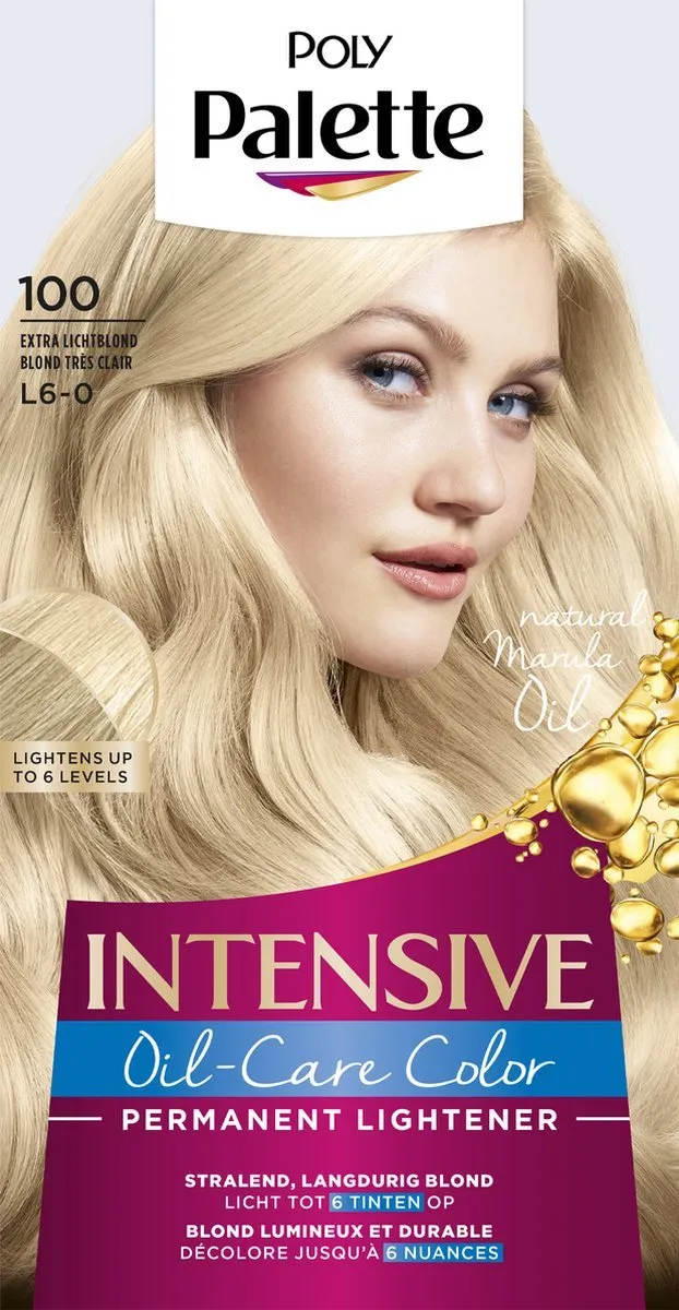 Schwarzkopf Poly Palette Haarverf Extra Licht Blond 115ml - 2 Stuks