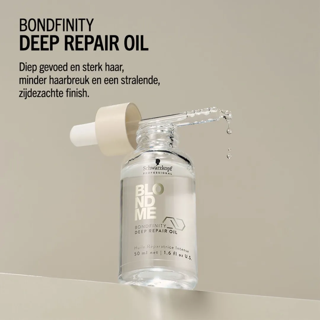 Schwarzkopf BlondMe Bondfinity Deep Repair Oil 50ml