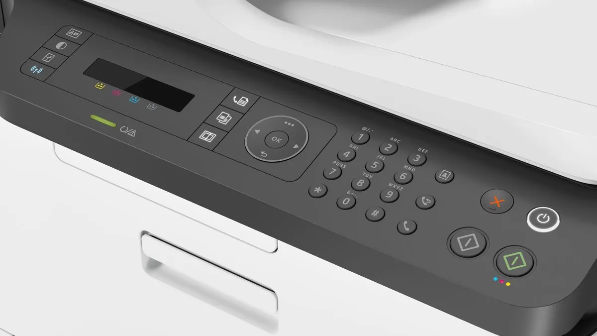 HP Color Laser MFP 179fnw - Kleuren Laserprinter - Wit