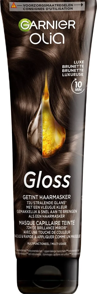 Garnier Olia Gloss Luxe Brunette Haarmasker 147g