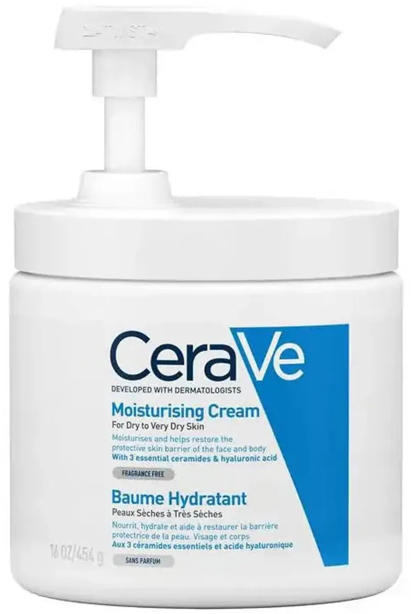 CeraVe Hydraterende Crème 454g - Pompje