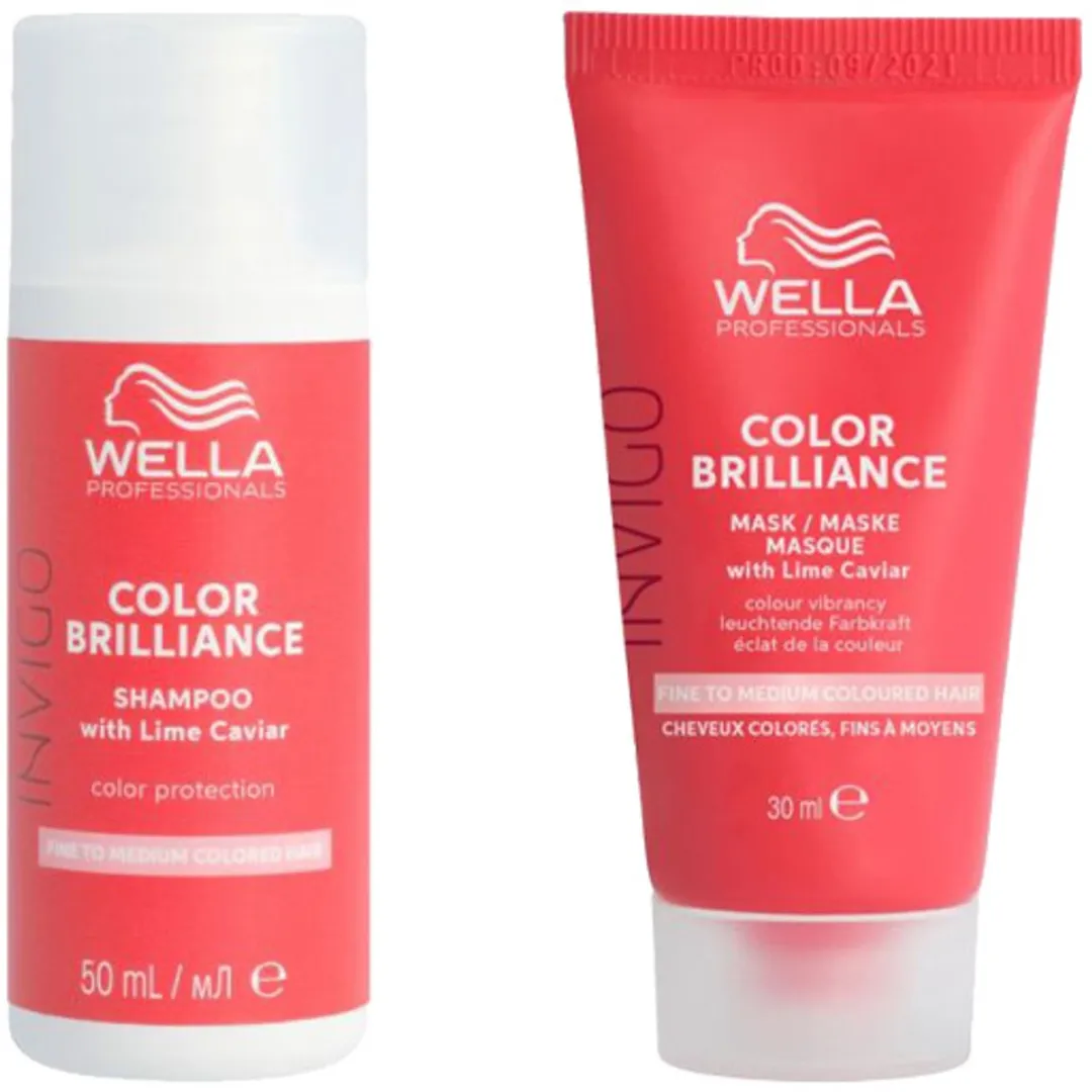 Wella Invigo Color Brilliance Fine Hair Travel Kit