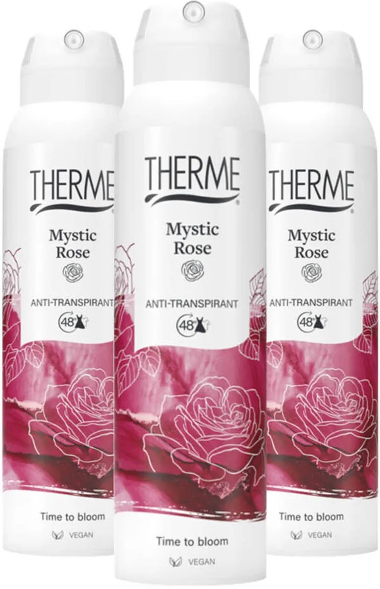 Therme Mystic Rose Anti-Transpirant 3x150ml
