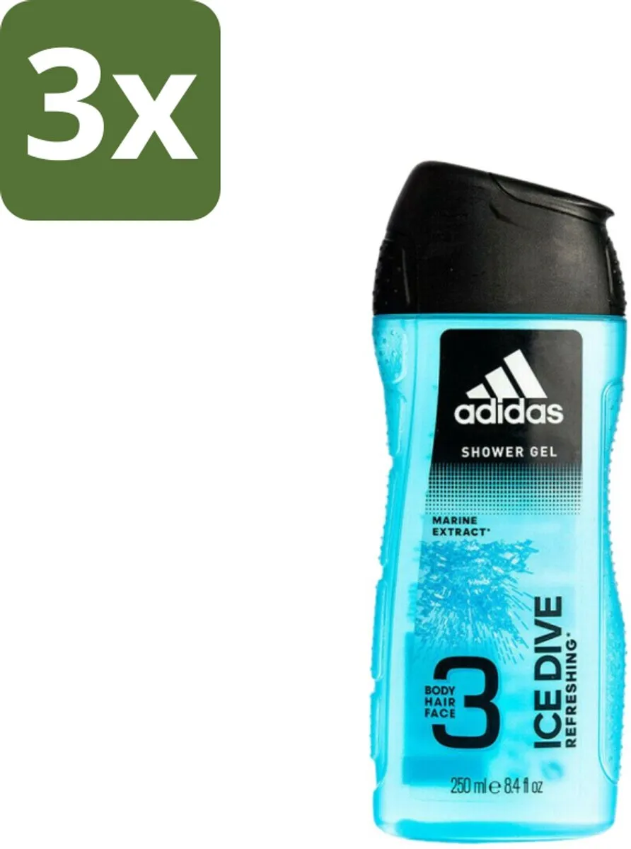 adidas Ice Dive Douchegel 3-in-1