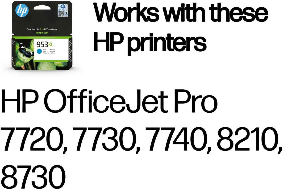 HP 953XL Inktcartridge Cyaan - 1600 Pagina's - afbeelding 6 van 6