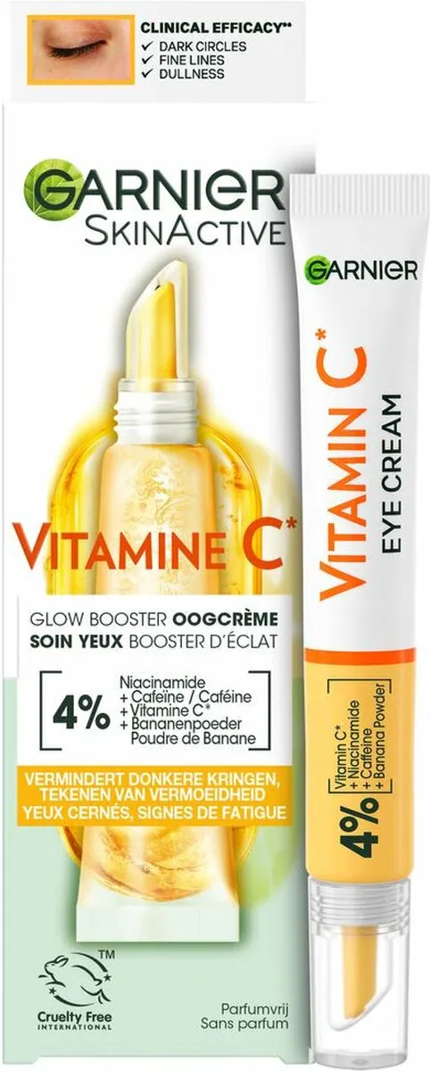Garnier SkinActive Vitamine C Glowbooster Oogcrème - 6x15ml
