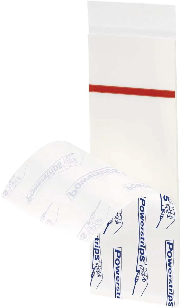 Tesa Powerstrips - Grote Zelfklevende Plakstrips - 2kg Capaciteit - Wit - 10 Stuks