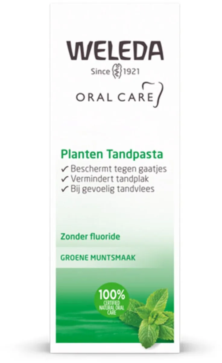 Weleda Planten Tandpasta 75ml - 200ml (4x75ml)