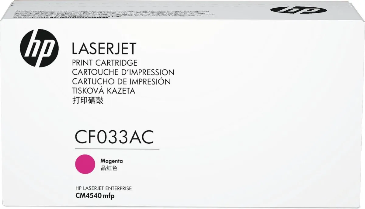 HP CF033AC Tonercartridge Magenta 12.500 pagina's