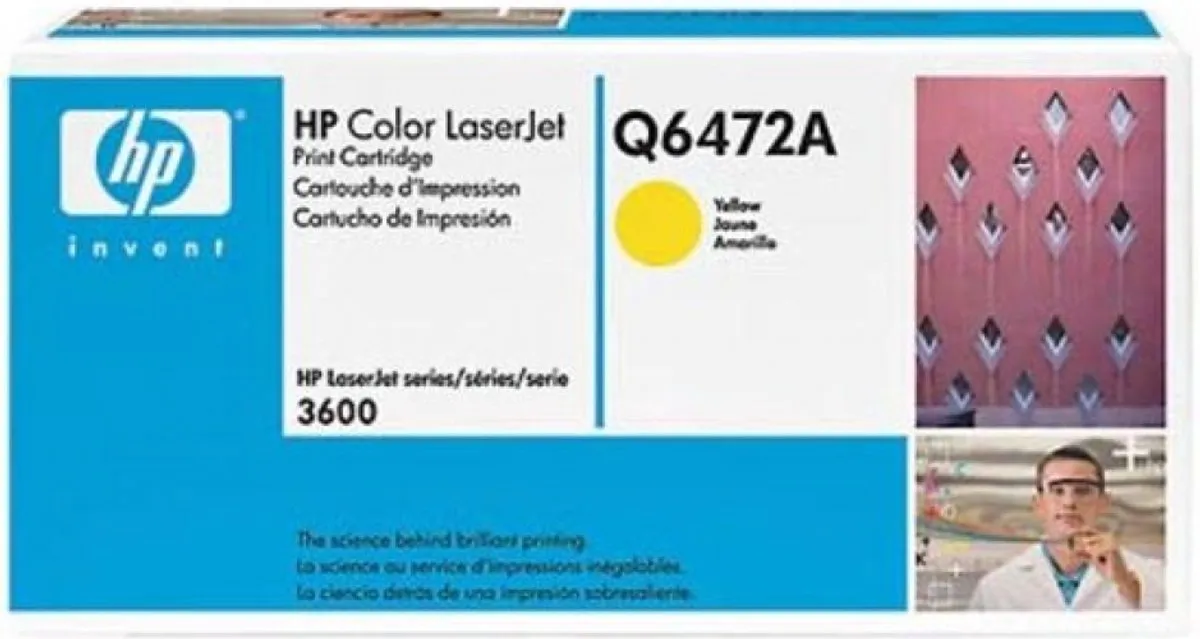 HP 502A Geel Tonercartridge - 4000 pagina's