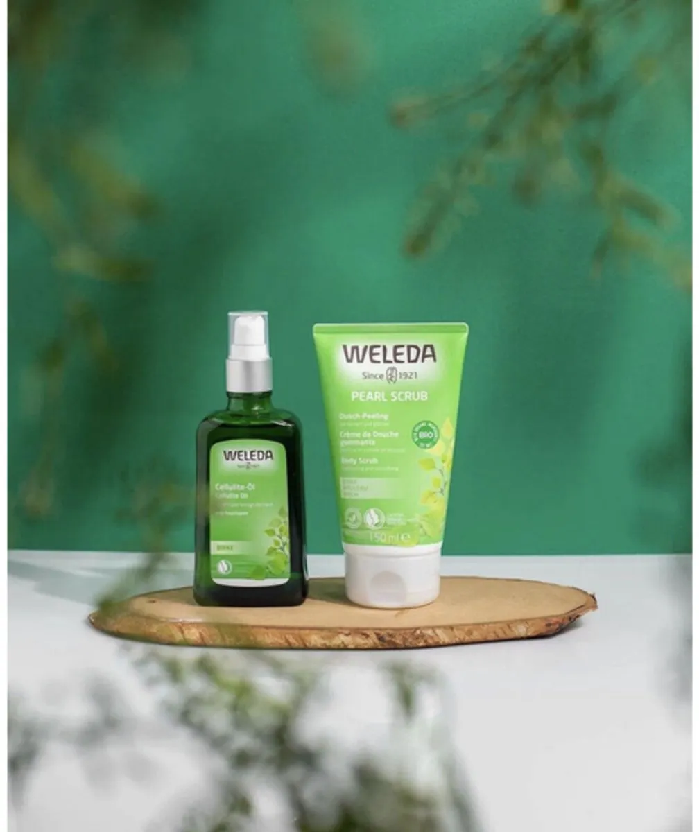 Weleda Anti-Cellulite Olie Berken - 400ml (4x100ml)