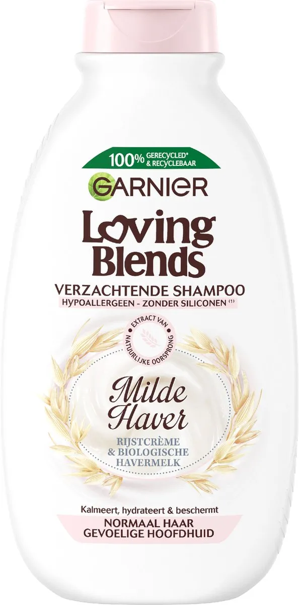 Garnier Loving Blends Shampoo Milde Haver 300ml