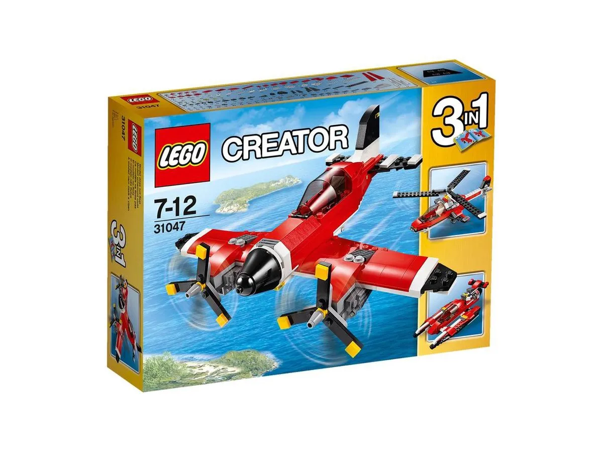 LEGO Creator Propellervliegtuig 31047 - 230 Stukken - Multicolor