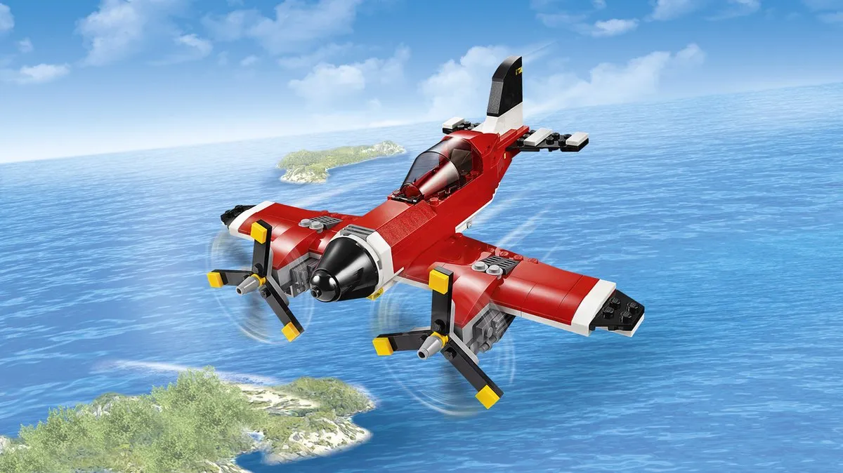 LEGO Creator Propellervliegtuig 31047 - 230 Stukken - Multicolor