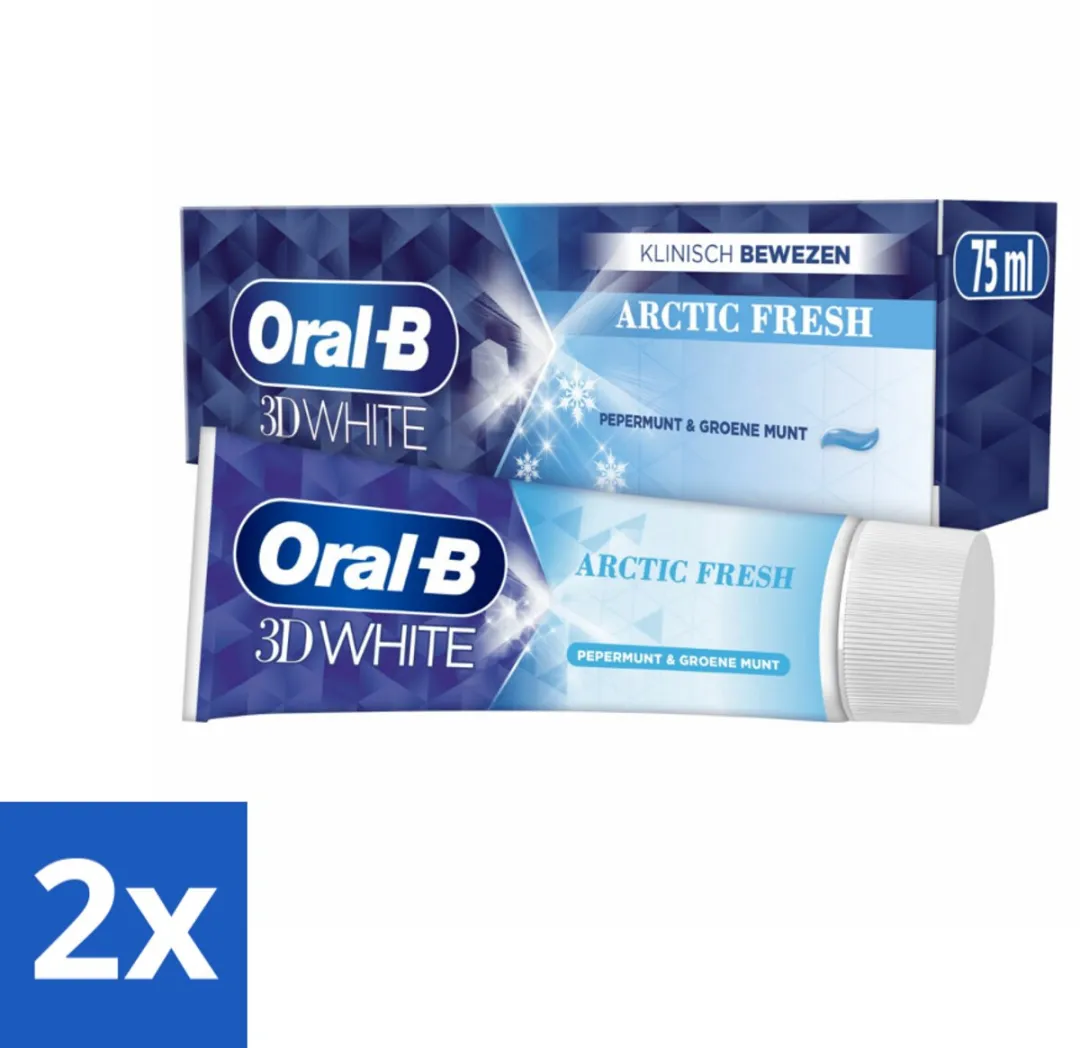 Oral-B Tandpasta 3D White Arctic Fresh 75ml