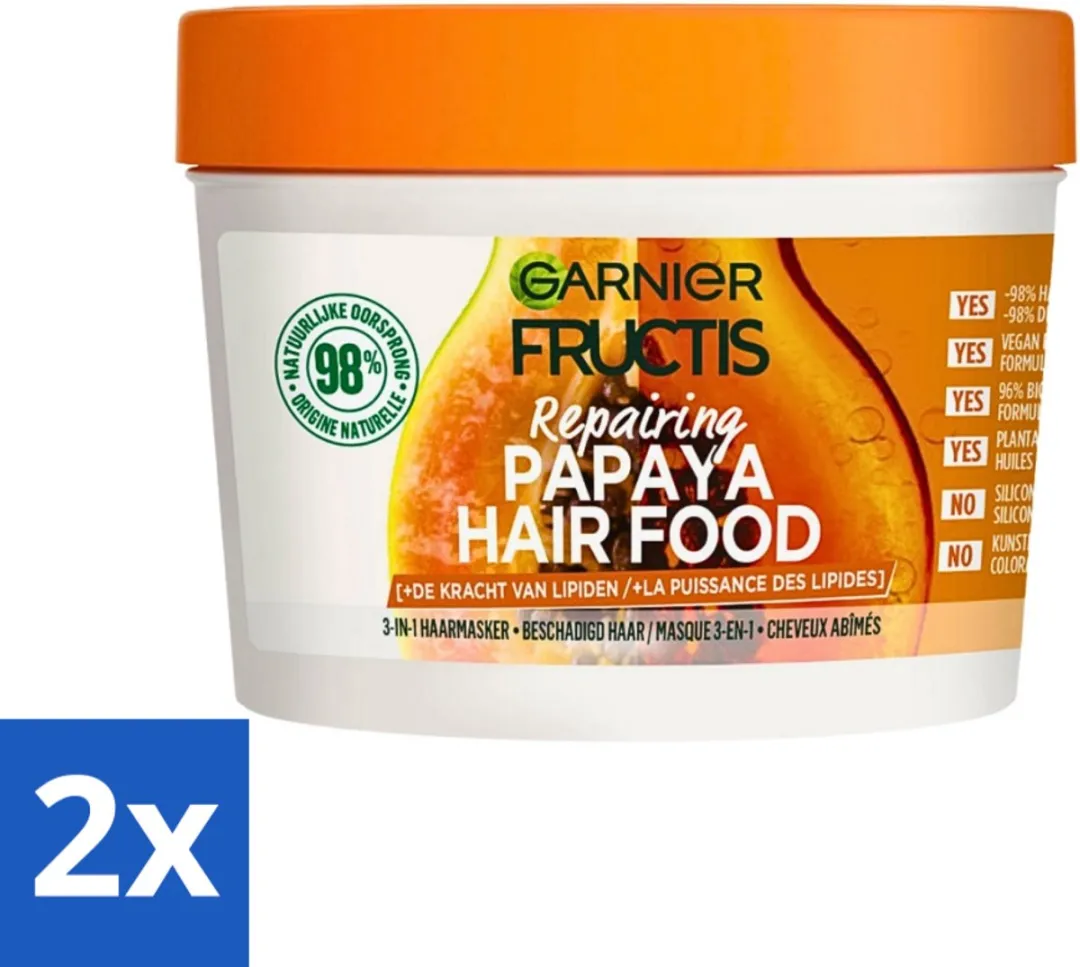 Garnier Fructis Hair Food Papaya Haarmasker 400ml
