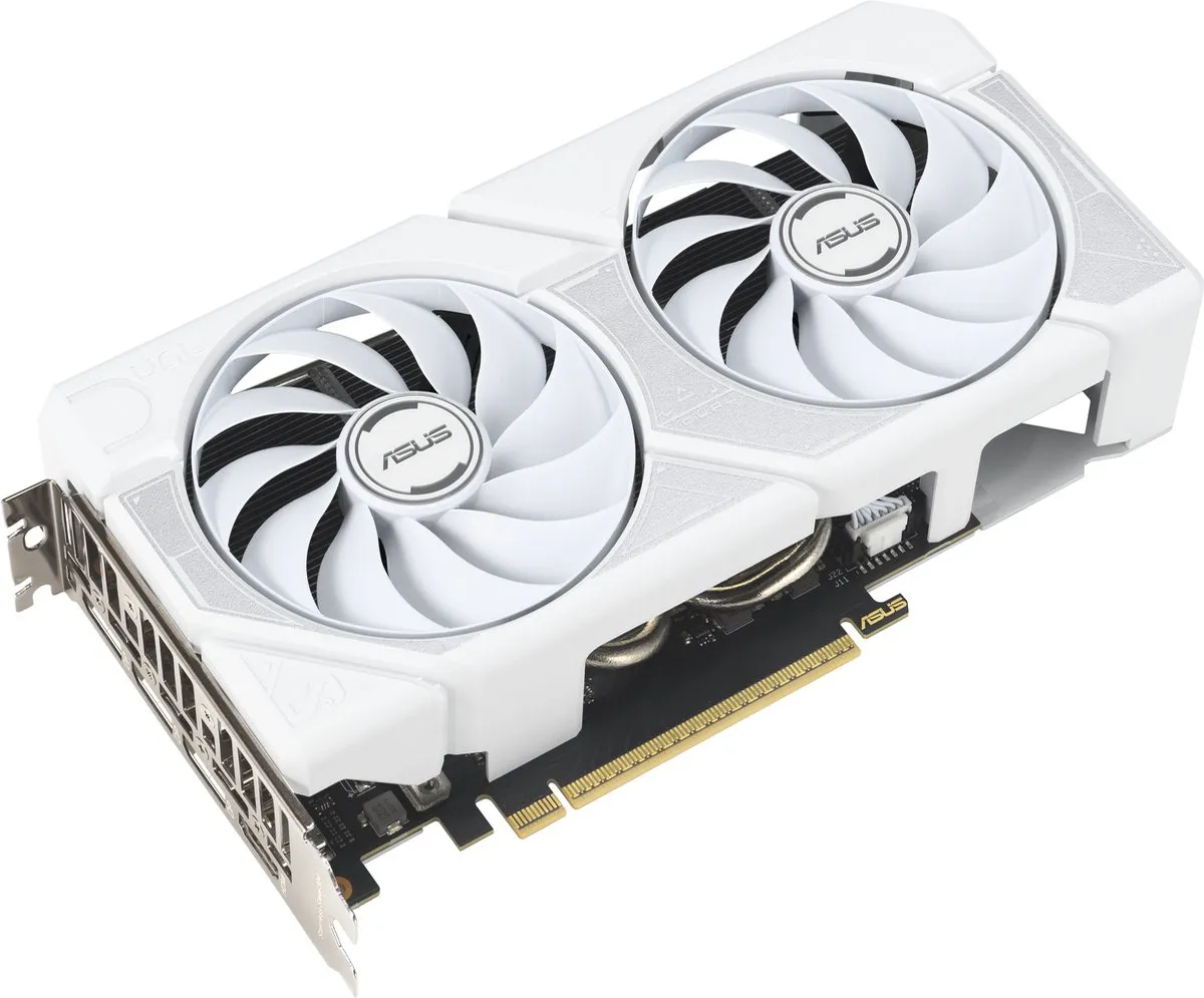 ASUS Dual RTX5060TI-O8G-WHITE GeForce RTX 5060 Ti 8GB - Wit